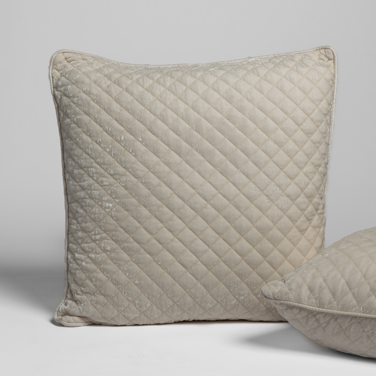 Silk Velvet Quilted Sham