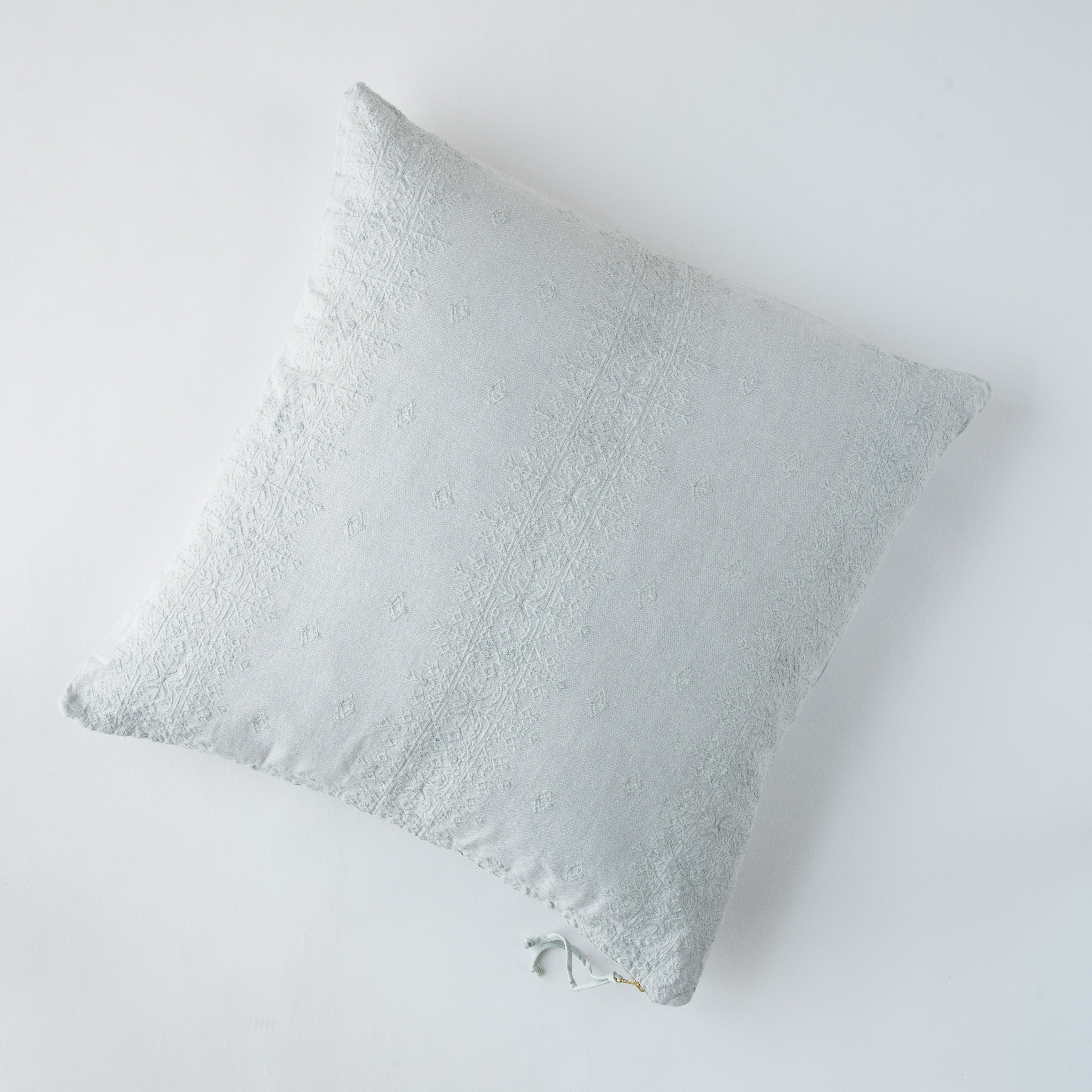 Cloud: pillow on a white background - overhead view.